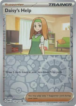 151 - 158/165 - Daisy's Help (Reverse Holo)