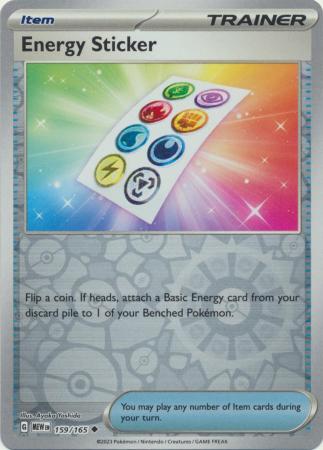151 - 159/165 - Energy Sticker (Reverse Holo)
