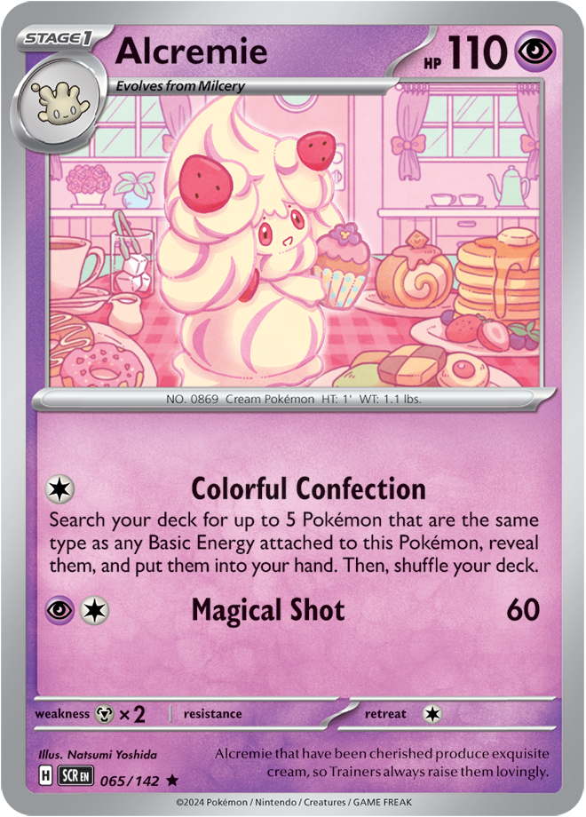 Stellar Crown - 065/142 - Alcremie (Holo)