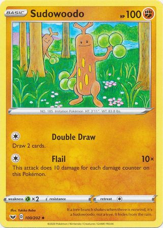 Sword & Shield - 100/202 - Sudowoodo