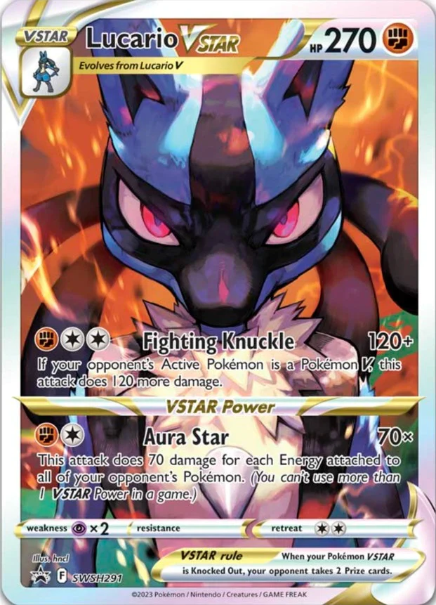 Black Star Promos - SWSH291 - Lucario VSTAR