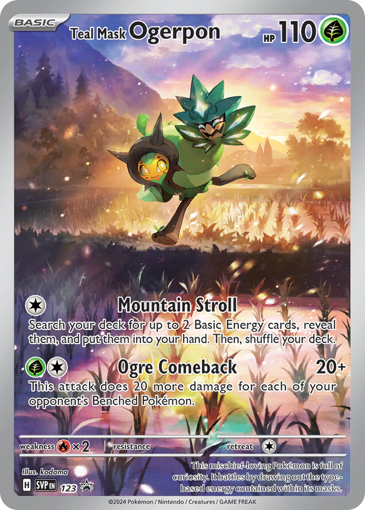 Black Star Promos - SVP123 - Teal Mask Ogerpon