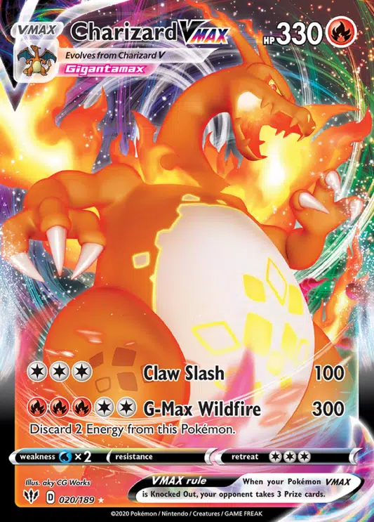 Darkness Ablaze - 020/189 - Charizard VMAX Darkness Ablaze - 020/189 - Charizard VMAX