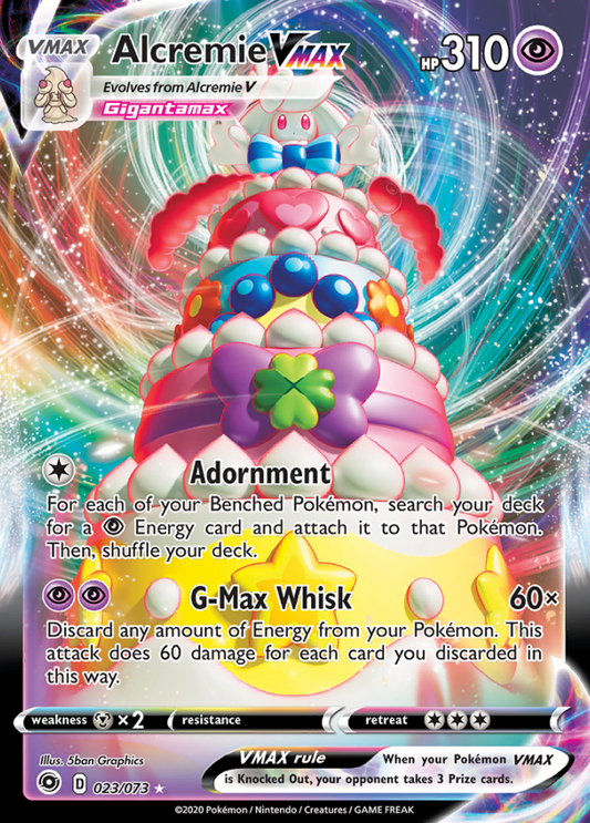 Champion's Path - 023/073 - Alcremie VMAX