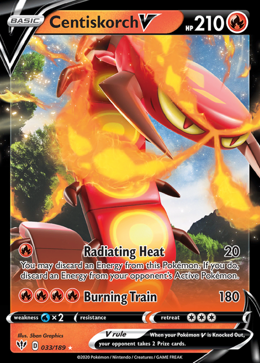 Darkness Ablaze - 033/189 - Centiskorch V