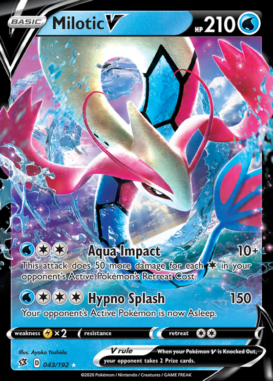 Rebel Clash - 043/192 - Milotic V