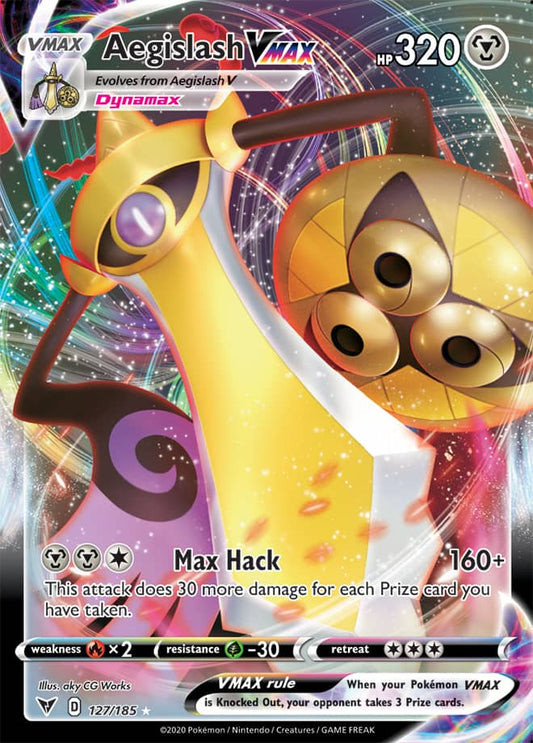 Vivid Voltage - 127/185 - Aegislash VMAX