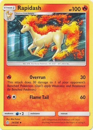 Cosmic Eclipse - 024/236 - Rapidash