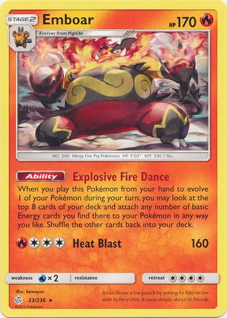 Cosmic Eclipse - 033/236 - Emboar