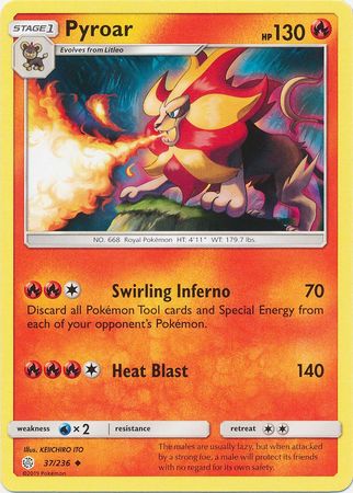 Cosmic Eclipse - 037/236 - Pyroar