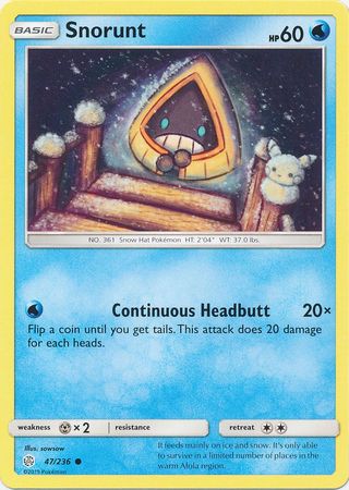 Cosmic Eclipse - 047/236 - Snorunt