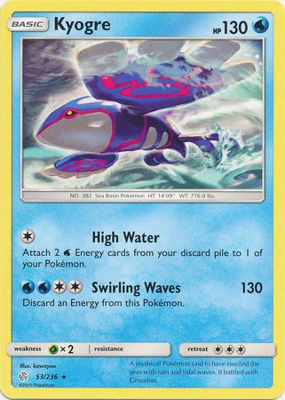 Cosmic Eclipse - 053/236 - Kyogre