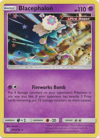 Cosmic Eclipse - 104/236 - Blacephalon (Holo)