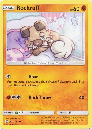Cosmic Eclipse - 123/236 - Rockruff
