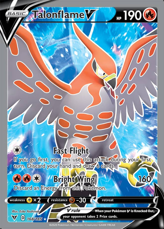 Vivid Voltage - 168/185 - Talonflame V