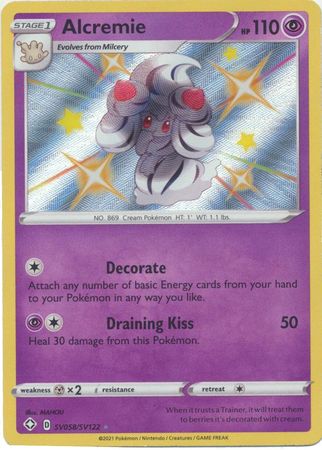 Karta Pokémon - Shining Fates - SV058/SV122 - Alcremie