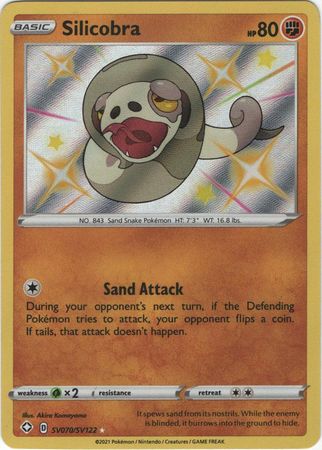Karta Pokémon - Shining Fates - SV070/SV122 - Silicobra
