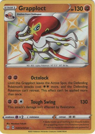 Karta Pokémon - Shining Fates - SV073/SV122 - Grapploct