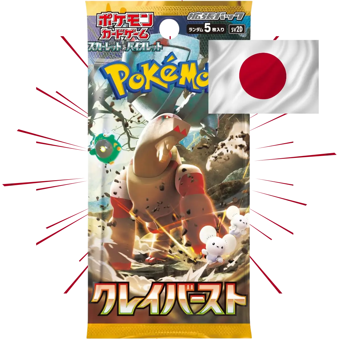 Pokemon TCG: Clay Burst - Booster 🇯🇵(JAPOŃSKI)🇯🇵