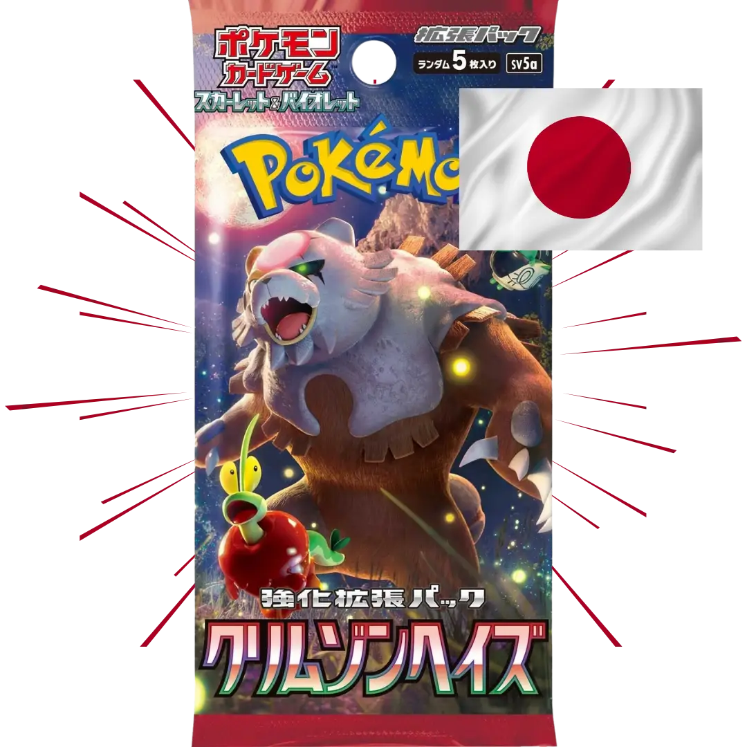 Pokemon TCG: Crimson Haze – Booster 🇯🇵(JAPOŃSKI)🇯🇵