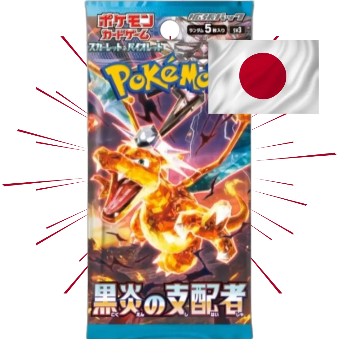 Pokemon TCG: Ruler of the Black Flame – Booster 🇯🇵(JAPOŃSKI)🇯🇵