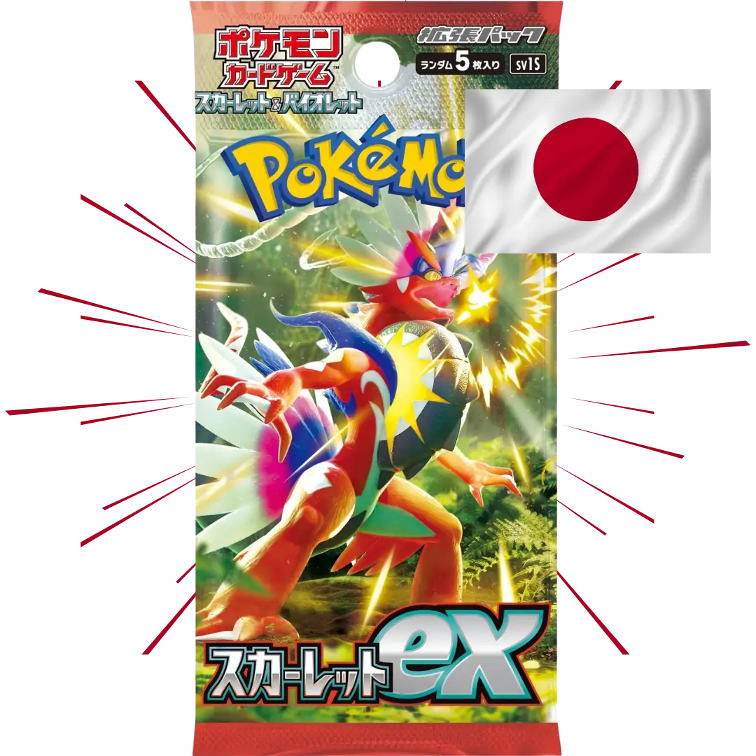 Pokemon TCG: Scarlet ex – Booster 🇯🇵(JAPOŃSKI)🇯🇵