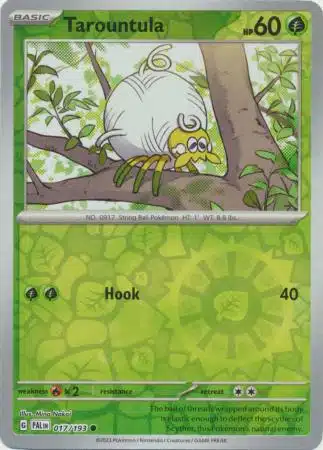 Paldea Evolved - (Reverse Holo) (15) Karta Pokémon - Paldea Evolved - 017/193 - Tarountula (Reverse Holo) - obrazek 1
