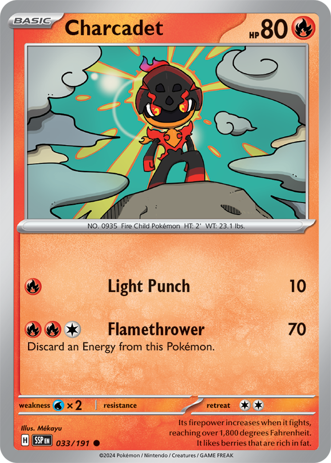 Surging Sparks - 033/191 - Charcadet