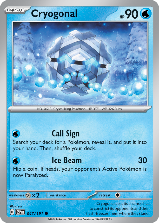 Surging Sparks - 047/191 - Cryogonal