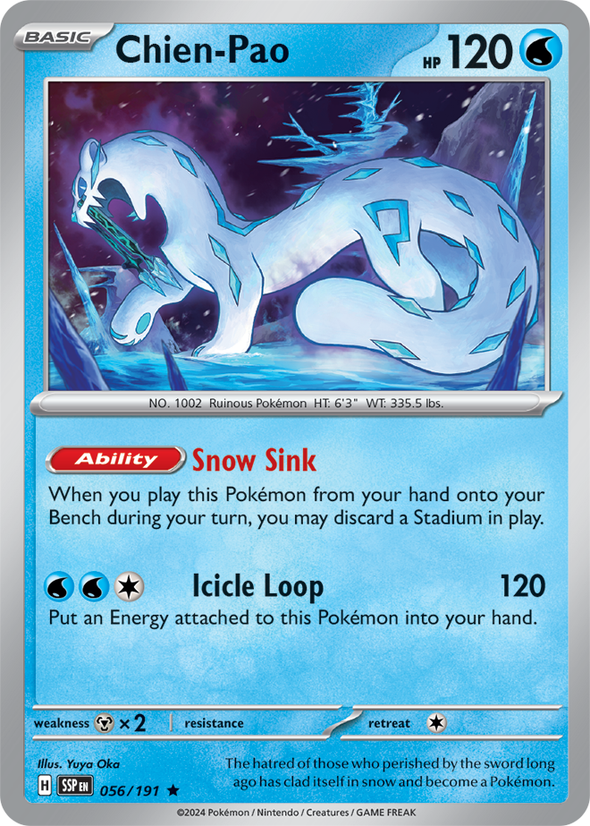 Surging Sparks - 056/191 - Chien-Pao (Holo)