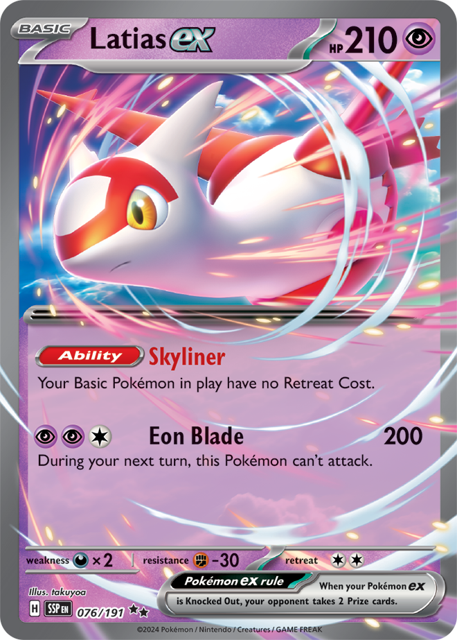 Surging Sparks - 076/191 - Latias ex