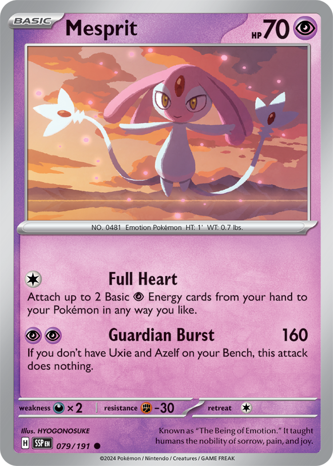 Surging Sparks - 079/191 - Mesprit