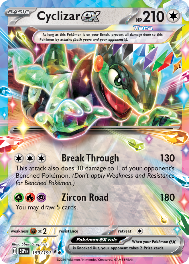 Surging Sparks - 159/191 - Cyclizar ex