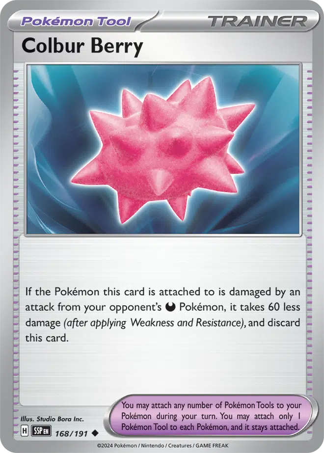 Trainer - Surging Sparks - 168/191 - Colbur Berry