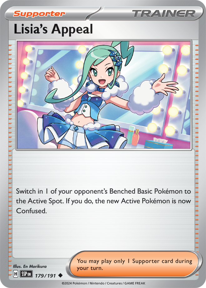 Trainer - Surging Sparks - 179/191 - Lisia's Appeal