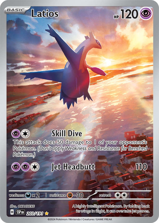 Surging Sparks - 203/191 - Latios