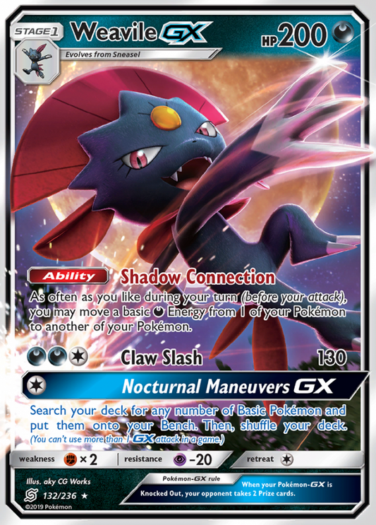 Unified Minds - 132/236 - Weavile GX