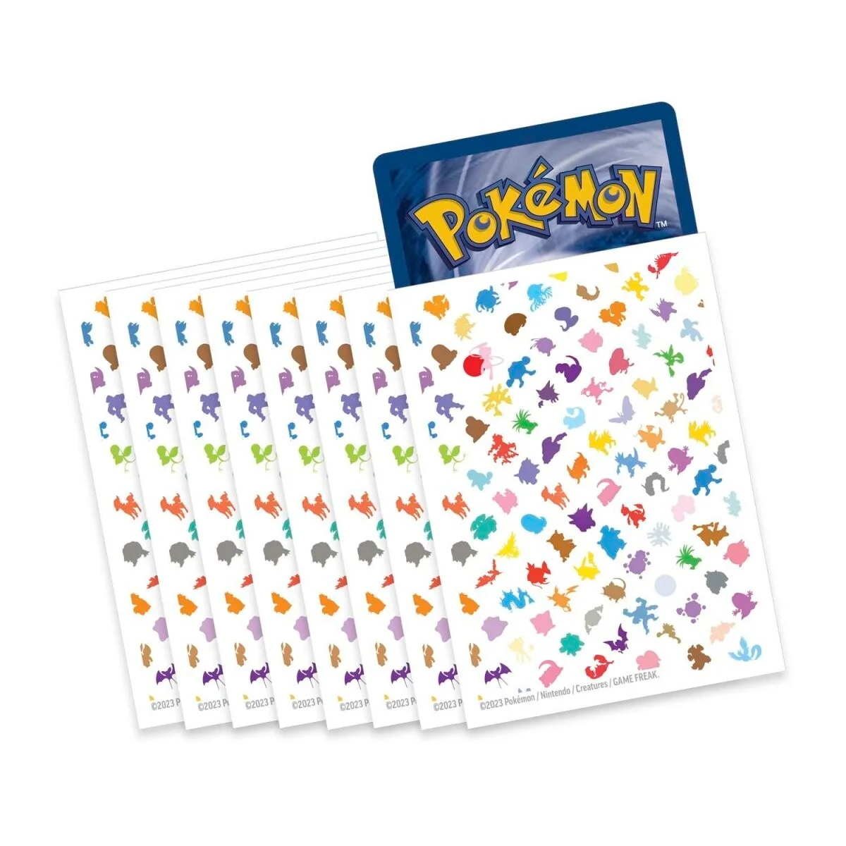 Pokemon TCG: Koszulki na karty 151 (65 szt.)