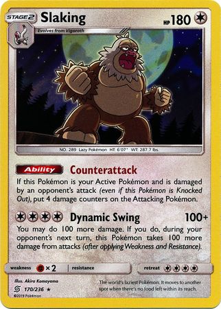 Karta Pokémon - Unified Minds - 170/236 - Slaking (Holo)