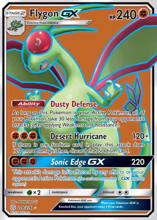 Cosmic Eclipse - 218/236 - Flygon GX