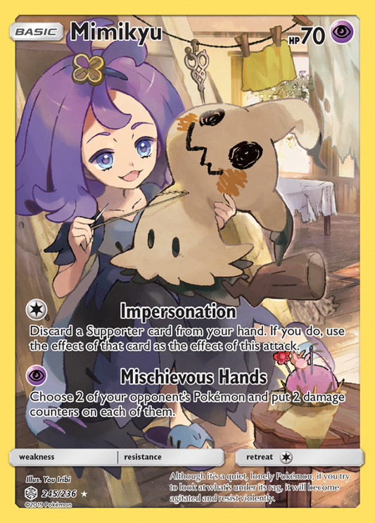 Cosmic Eclipse - 245/236 - Mimikyu