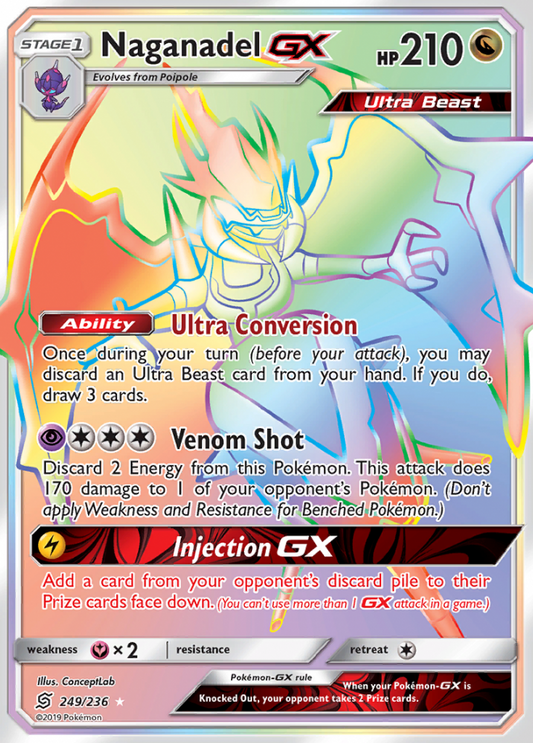 Unified Minds - 249/236 - Naganadel GX