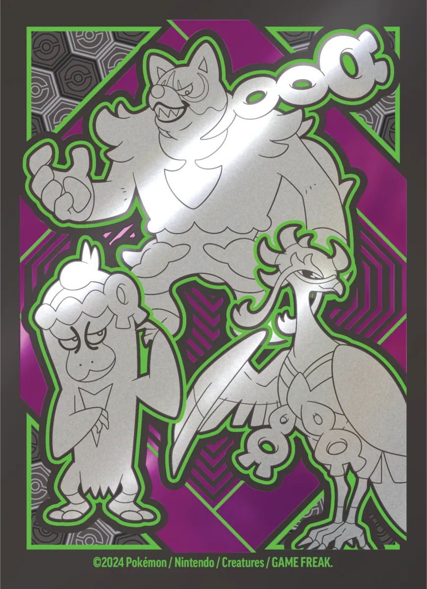 Pokemon TCG: Koszulka na karty Shrouded Fable (Okidogi, Munkidori, Fezandipiti)