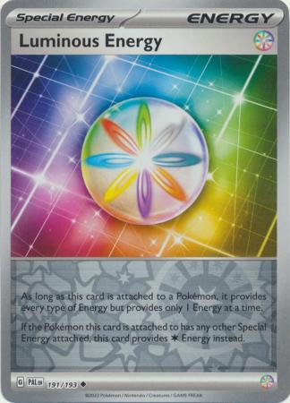 Karta Pokémon - Paldea Evolved - 191/193 - Luminous Energy (Reverse Holo)