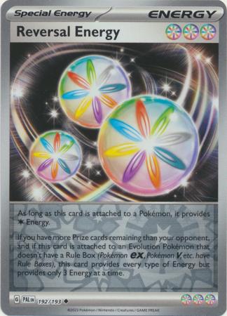 Karta Pokémon - Paldea Evolved - 192/193 - Reversal Energy (Reverse Holo)