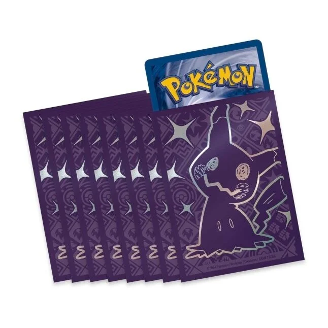 Pokemon TCG: Koszulki na karty Paldean Fates (Mimikyu) (65 szt.)