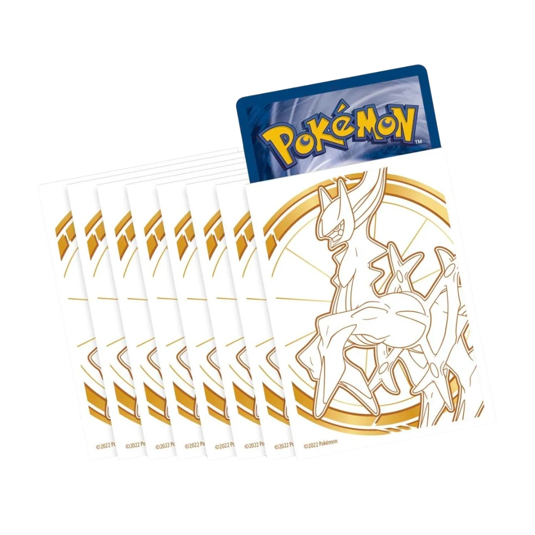 Pokemon TCG: Koszulki na karty Brilliant Stars (Arceus) (65 szt.)