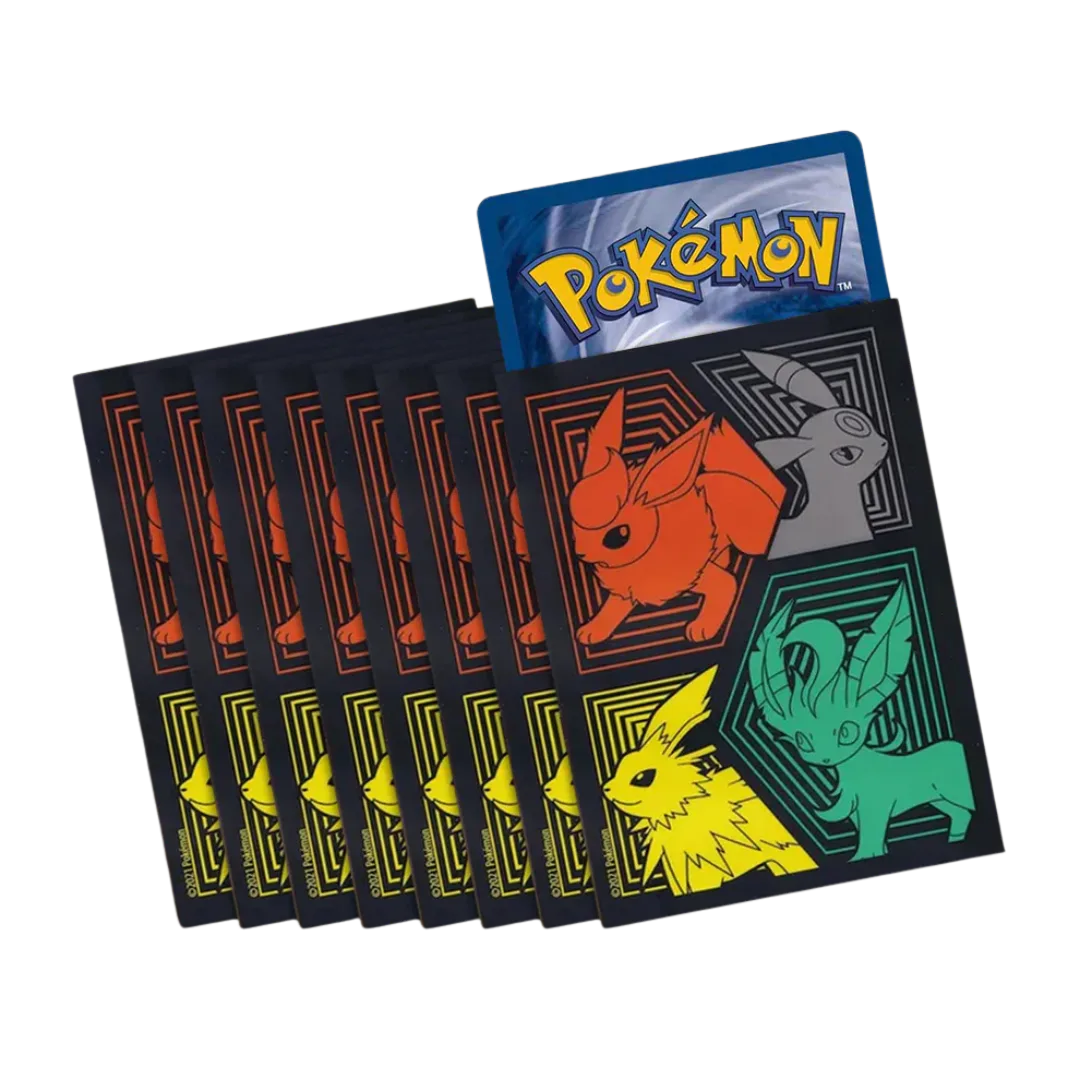 Pokemon TCG: Koszulki na karty Evolving Skies (Leafeon, Umbreon, Jolteon, Flareon) (65 szt.)