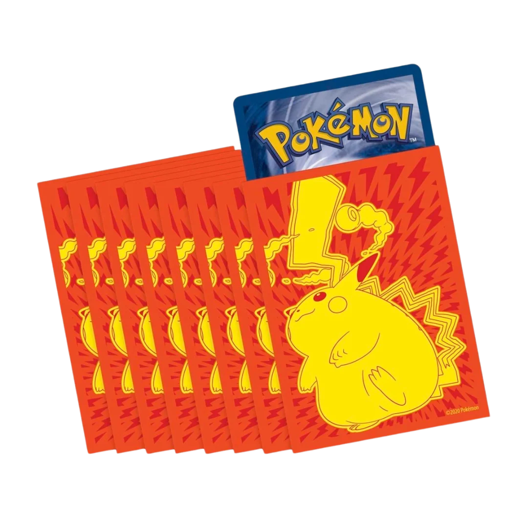 Pokemon TCG: Koszulki na karty Vivid Voltage (Pikachu) (65 szt.)