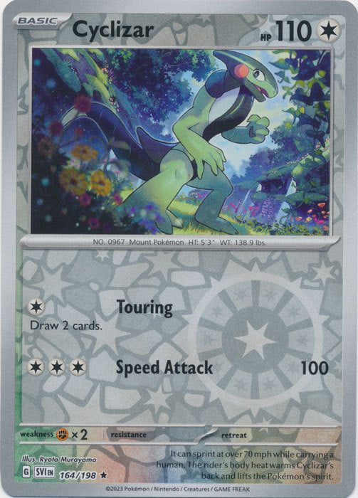 Karta Pokémon - Scarlet & Violet - 164/198 - Cyclizar (Reverse Holo)